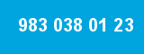 983 038 01 23 983 038 01 23